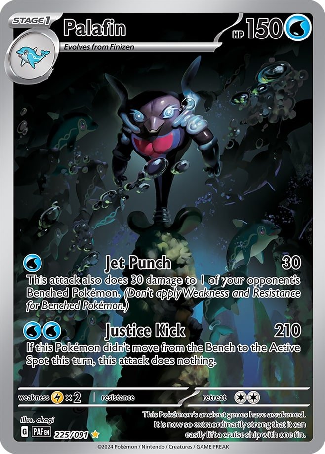 Palafin - NM - 225/091 - Silver Tempest - CardX