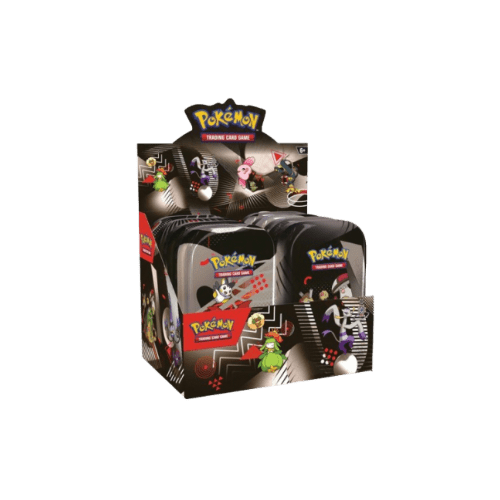 Pokémon Black Bolt & White Flare Mini Tin Display (8 mini tins) - CardX