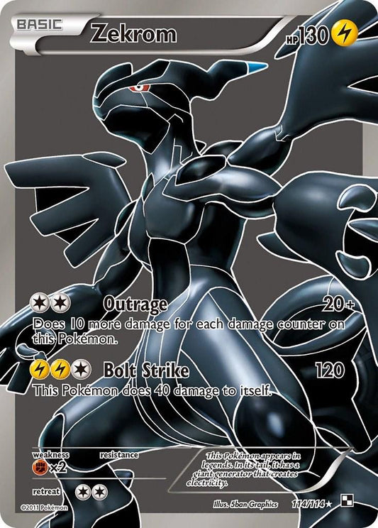 Zekrom - LP - #114 - Black & White