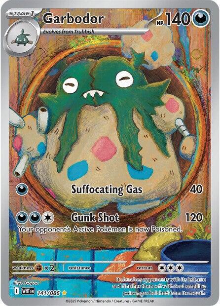 Garbodor - NM - 141 - White Flare - CardX