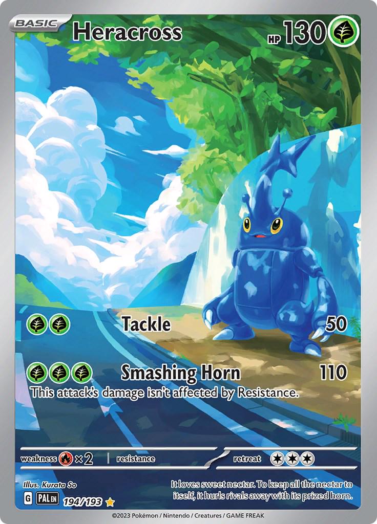 Heracross - NM - 194 - Paldea Evolved - CardX