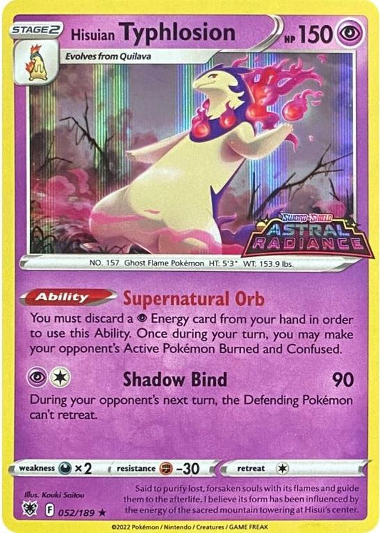 Hisuian Typhlosion - M - 52 - Sealed Stamped Promo - CardX