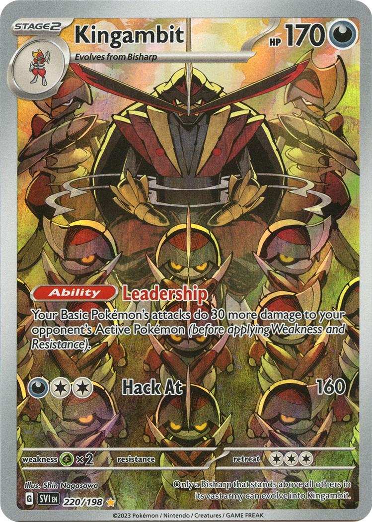 Kingambit - NM - 220 - Scarlet & Violet - CardX