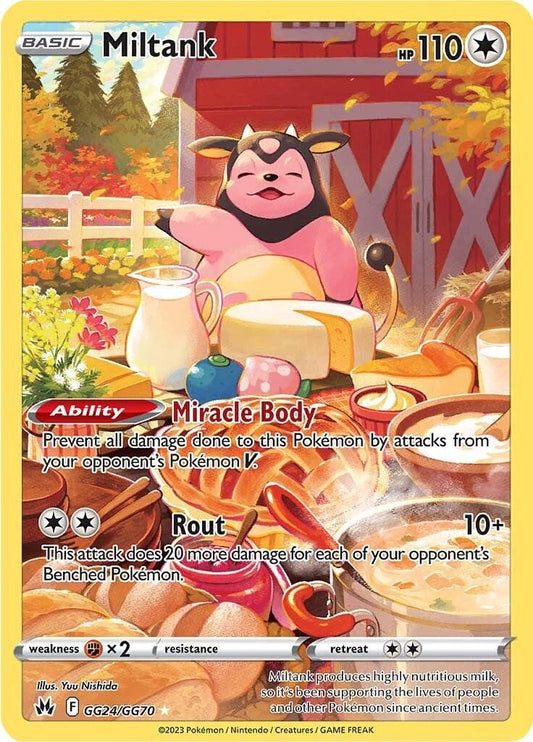 Miltank - NM - GG24/GG70 - Crown Zenith - CardX