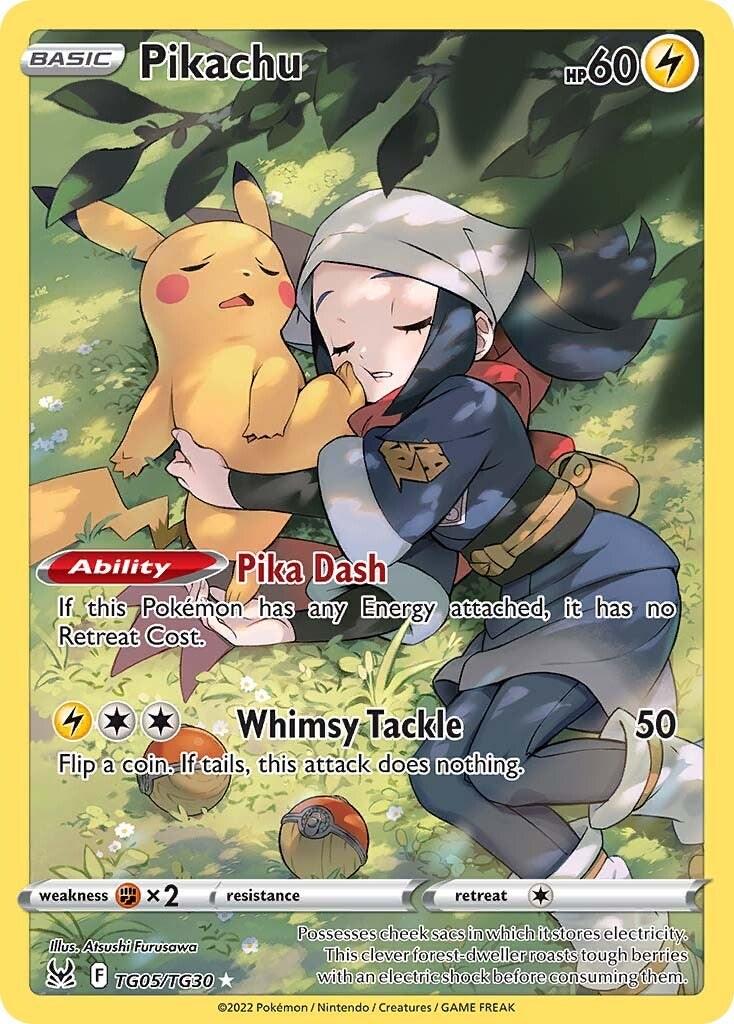 Pikachu - NM - TG05 - Lost Origin - CardX