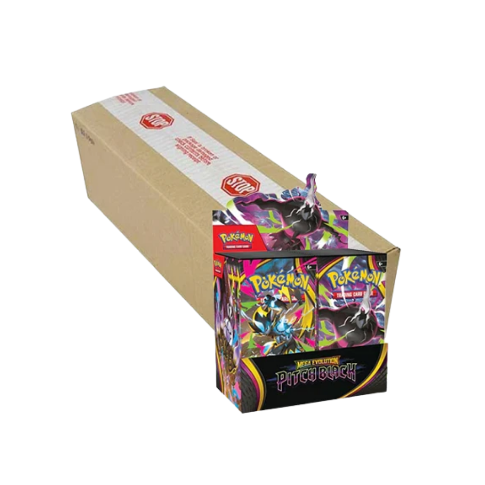 Pitch Black Booster Box Case (6 Booster Boxes) - CardX
