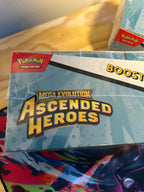 Pokémon Ascended Heroes Booster Bundle Display (TINY RIP IN SEAL) - CardX