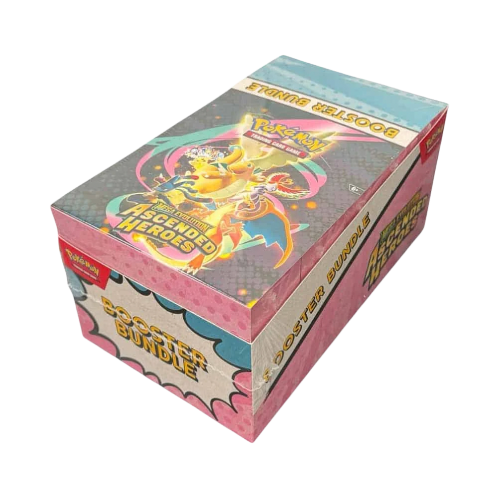 Pokémon Ascended Heroes Booster Bundle Display (TINY RIP IN SEAL) - CardX