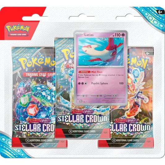 Pokémon Stellar Crown 3 - Pack - Blister Latias - CardX