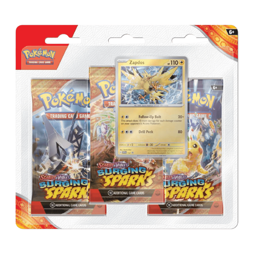 Pokémon Surging Sparks 3 - Pack - Blister - CardX