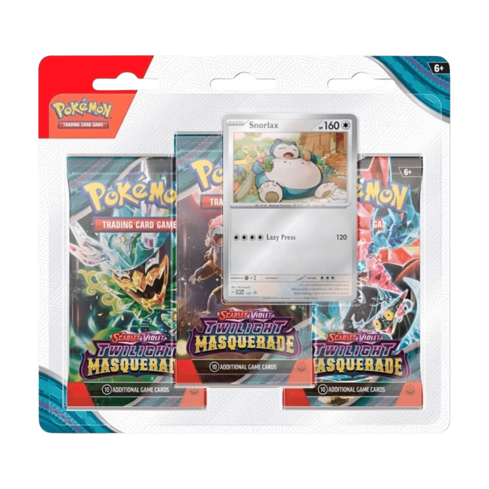 Pokémon Twilight Masquerade 3 - Pack - Blister Snorlax - CardX