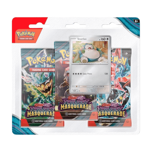 Pokémon Twilight Masquerade 3 - Pack - Blister Snorlax - CardX