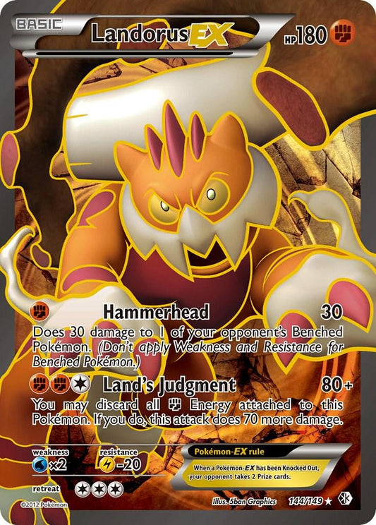 (PRE - ORDER) Landorus - NM - 144 - Boundaries Crossed - CardX