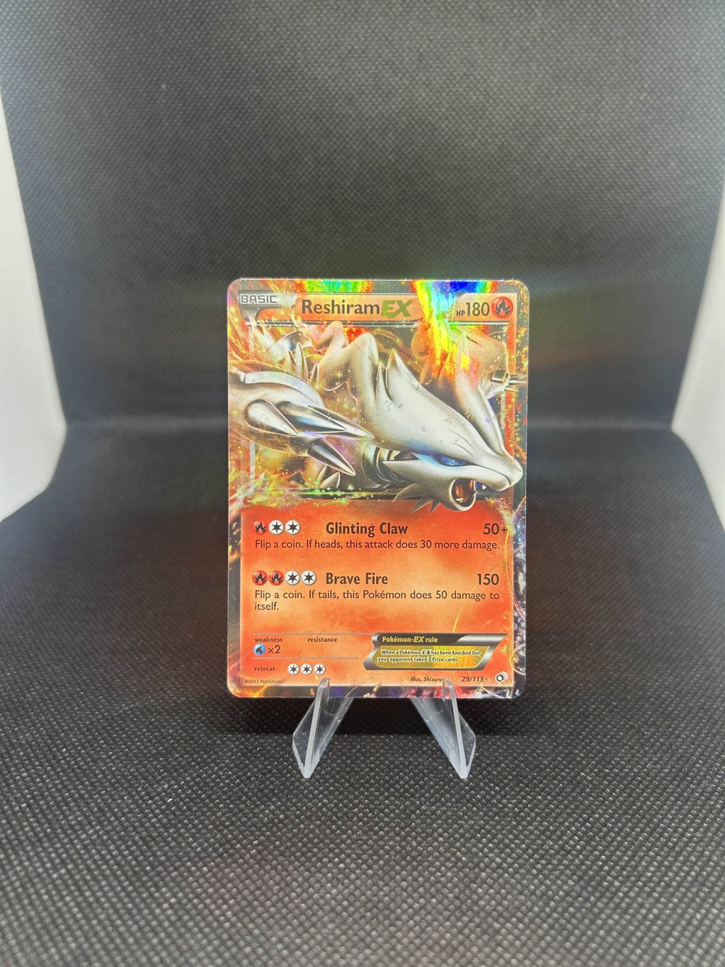 Reshiram EX - NM - 29 - Legendary Treasures - CardX