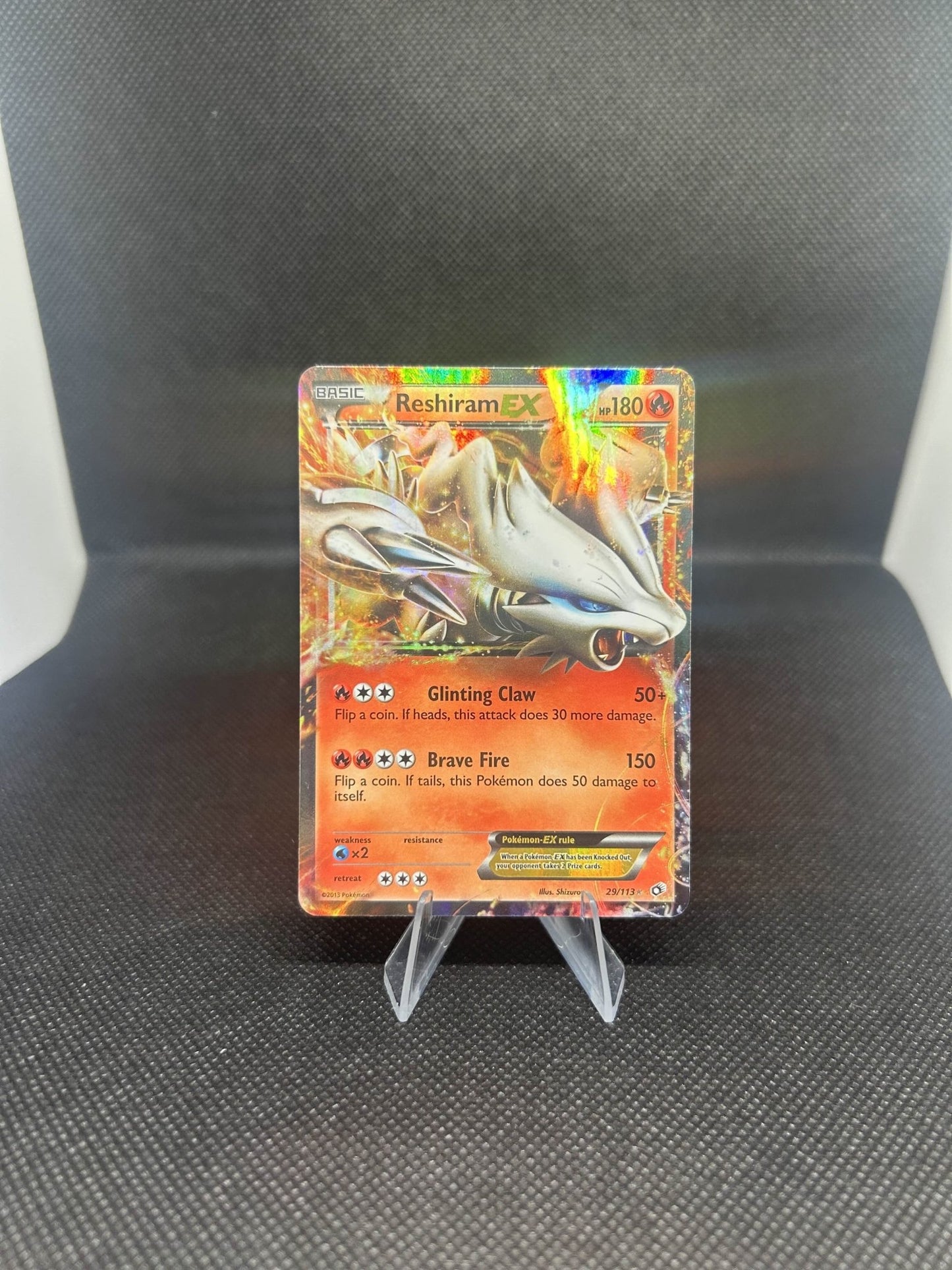 Reshiram EX - NM - 29 - Legendary Treasures - CardX