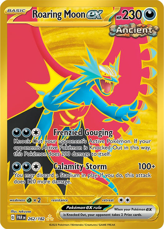 Roaring Moon ex - 262 - 182 - Paradox Rift - CardX