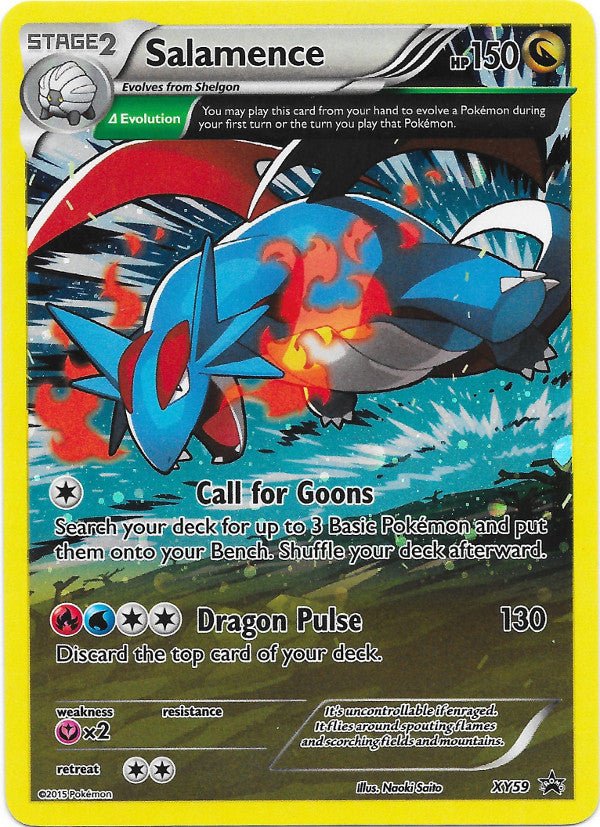 Salamence - XY59 - Black Star Promo - CardX