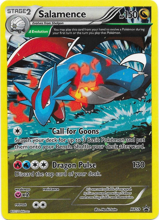 Salamence - XY59 - Black Star Promo - CardX