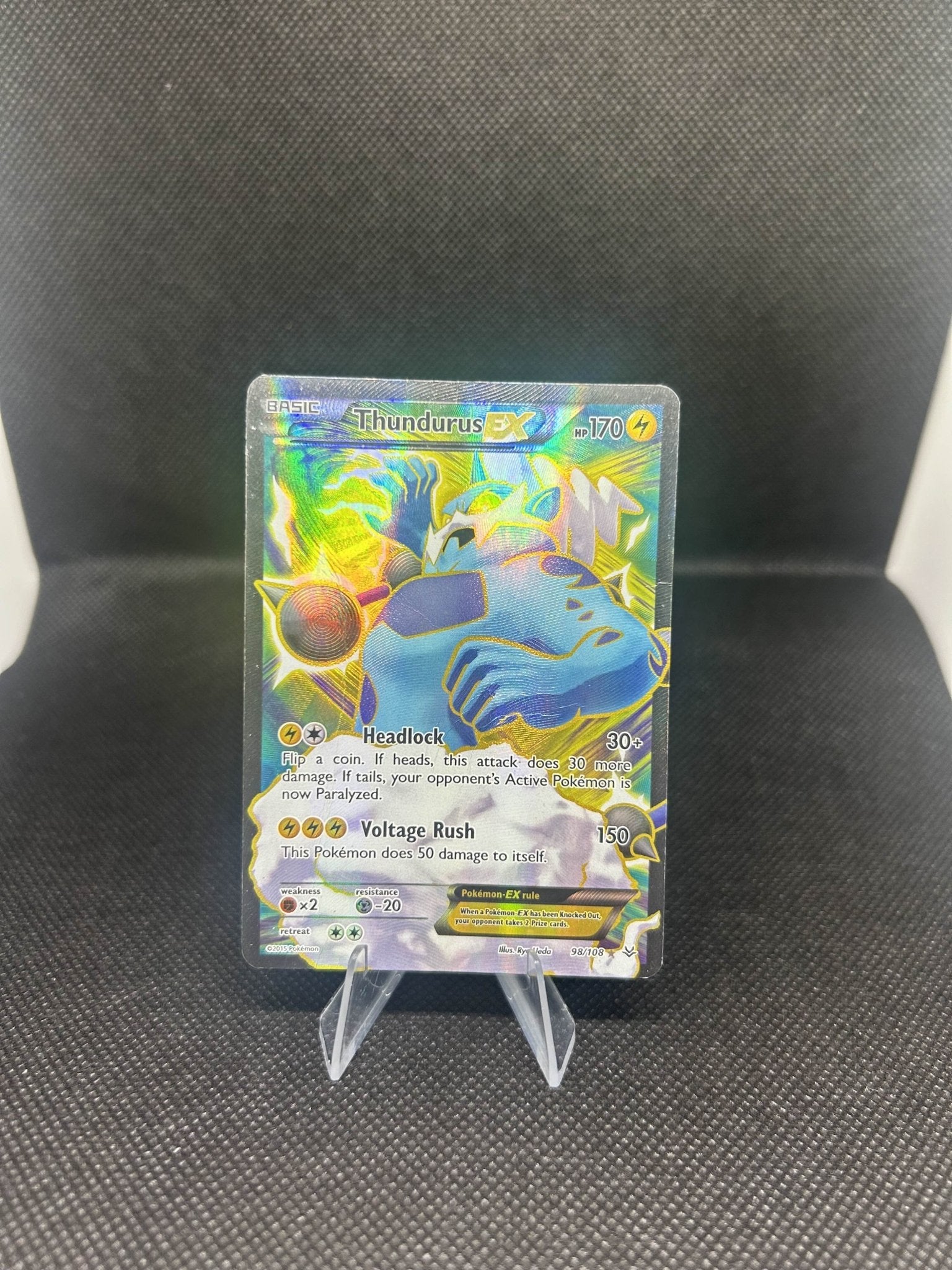Thundurus - HP - 98 - Roaring Skies - CardX