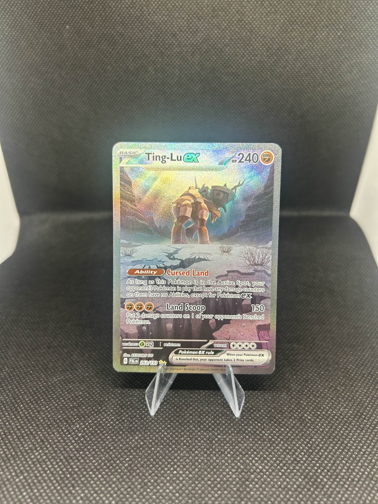 Ting - Lu - NM - 263 - Paldea Evolved - CardX