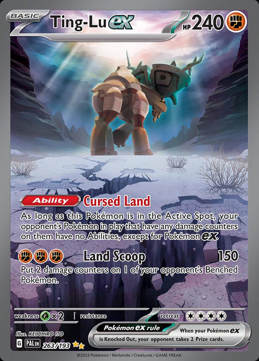 Ting - Lu - NM - 263 - Paldea Evolved - CardX