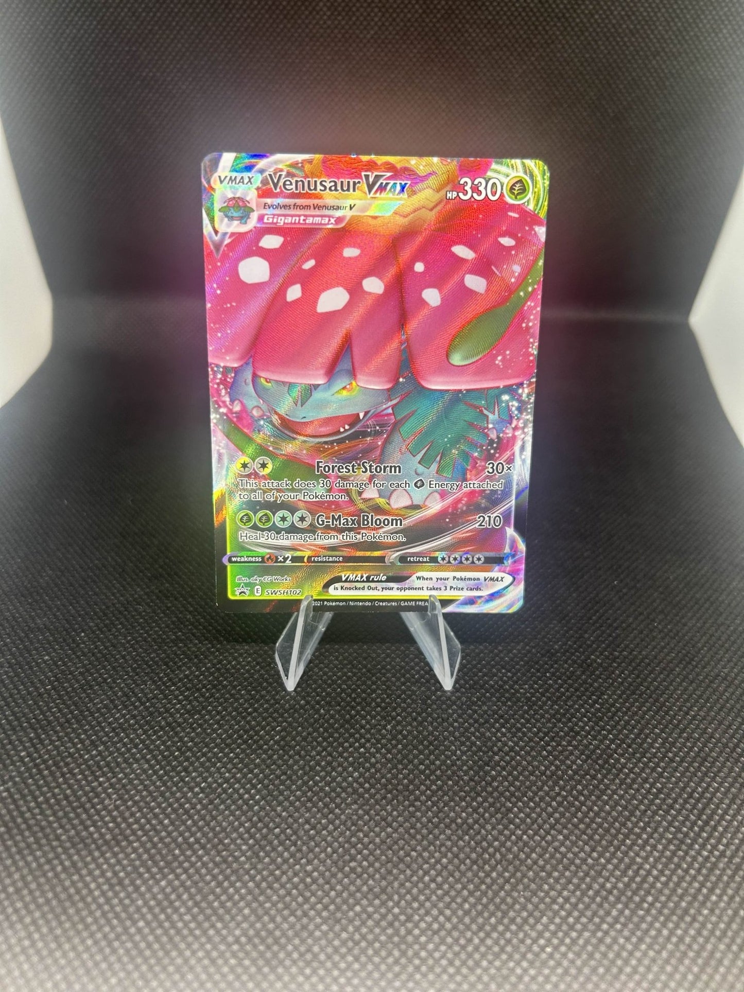 Venusaur VMAX - NM - SWSH102 - CardX